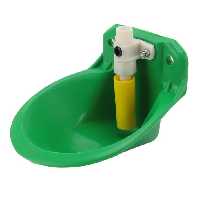 Automatische Waterbak Verstelbaar Watervolume 1L Wateropslagcapaciteit Plastic Vee Waterbak black