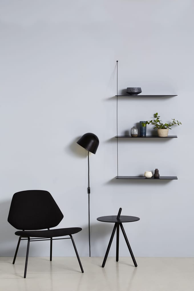 Woud Stedge Wandrek 60cm - zwart - Uitbreiding