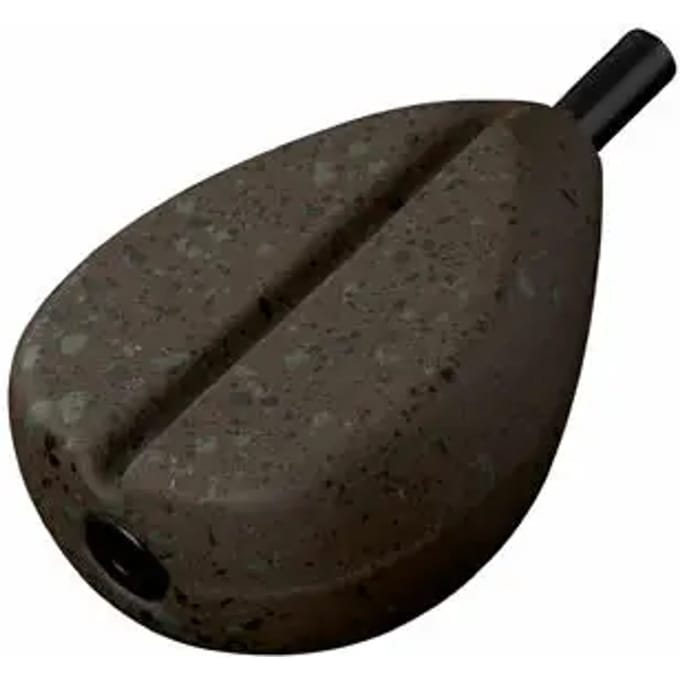 Fox Camotex Flat Pear Inline Lead - Lood - 100g - Camo