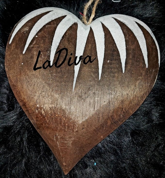 Deco hart hout