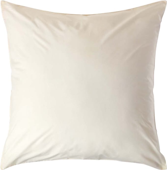 Homescapes Kussensloop 80x80 cm – Crème – 100% Egyptisch Perkal Katoen – 200 TC