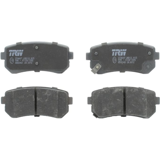 Remblokset TRW GDB3421, achter