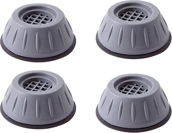 Wasmachine dempers - 4 stuks - Antislip rubberen pads - Eenvoudig te installeren