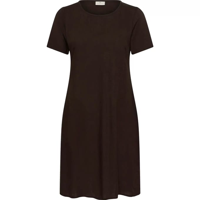 Kaffe KAmilia Dress Dames Jurk - Black Coffee