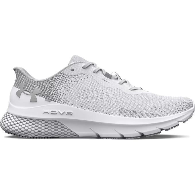 Under Armour HOVR Turbulence 2 Neutrale Schoen Dames-Wit,Zilver