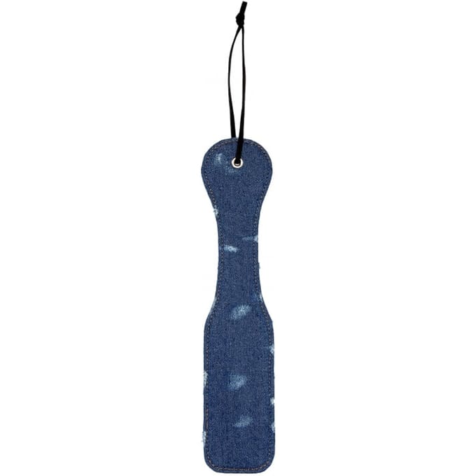 Ouch Denim Paddle - Ruwe denimstijl - Blauw