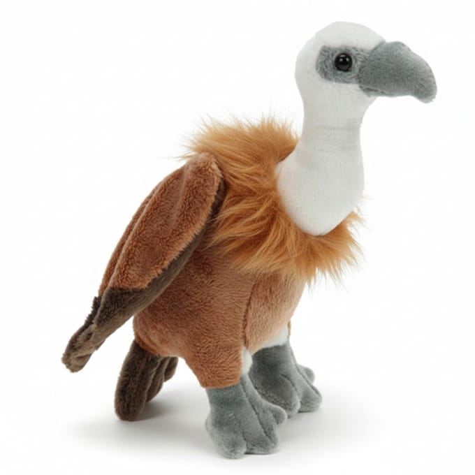 Bruine pluche gier knuffel 21 cm