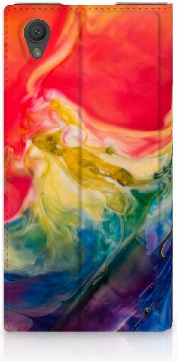 Bookcase Sony Xperia L1 Watercolor Dark