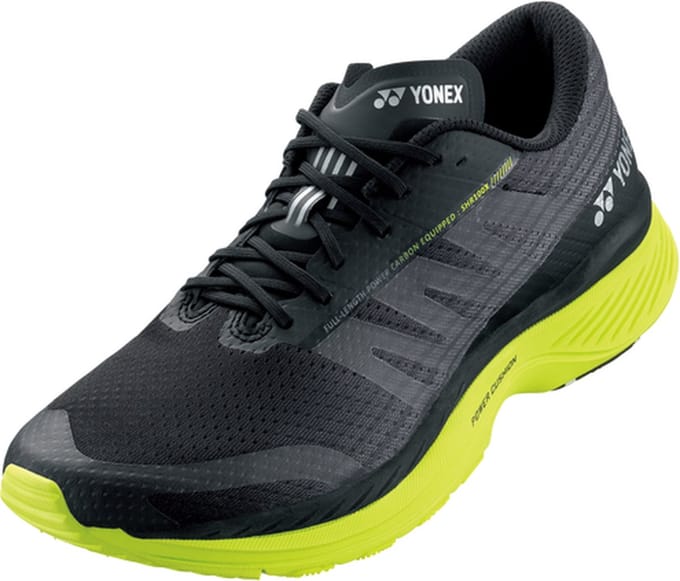 Yonex Saferun 100XM hardloopschoen - zwart/geel - maat 41