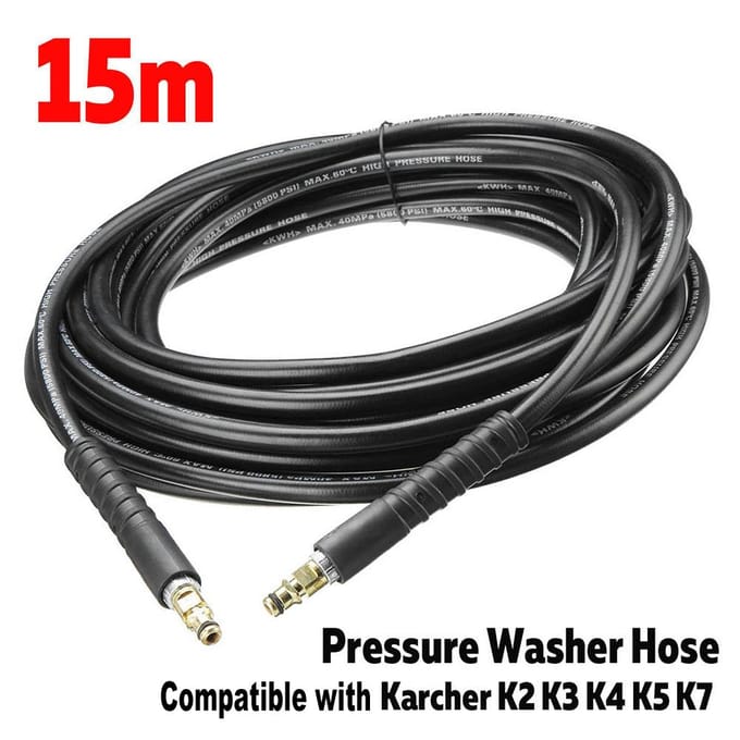 15M Hogedrukreiniger Slang Compatibel met Kar cher K Serie K2 K3 K4 K5 K7