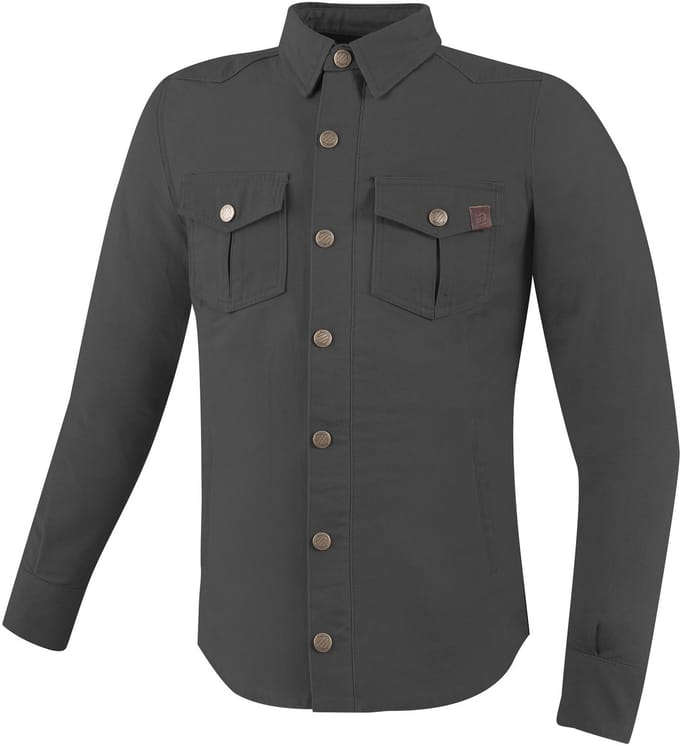 Bogotto Furrow Donkergrijs Motorshirt - Jas