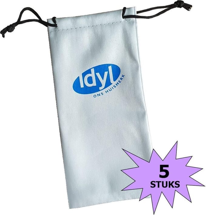 Fako Bijoux® - Microvezel Brillenhoes - Idyl - 5 Stuks
