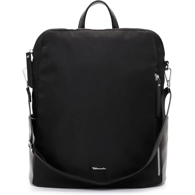 Tamaris Rugzak Schoudertas Larissa Backpack Black Zwart
