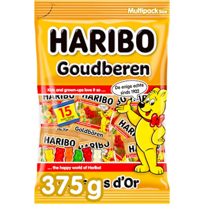 Goudberen Uitdeelzakjes