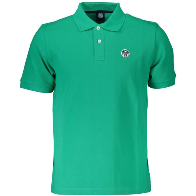 North Sails Blu Katoenen Heren Polo