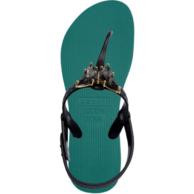 Uzurii | Teenslippers | Dames | Bosgroen | Maat 35/36