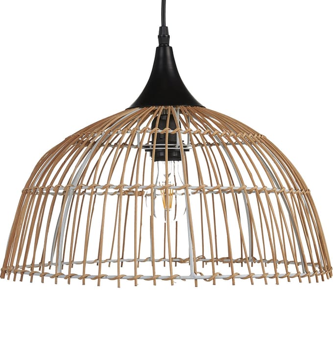BARARIS - Hanglamp - Natuurlijk - Rotan