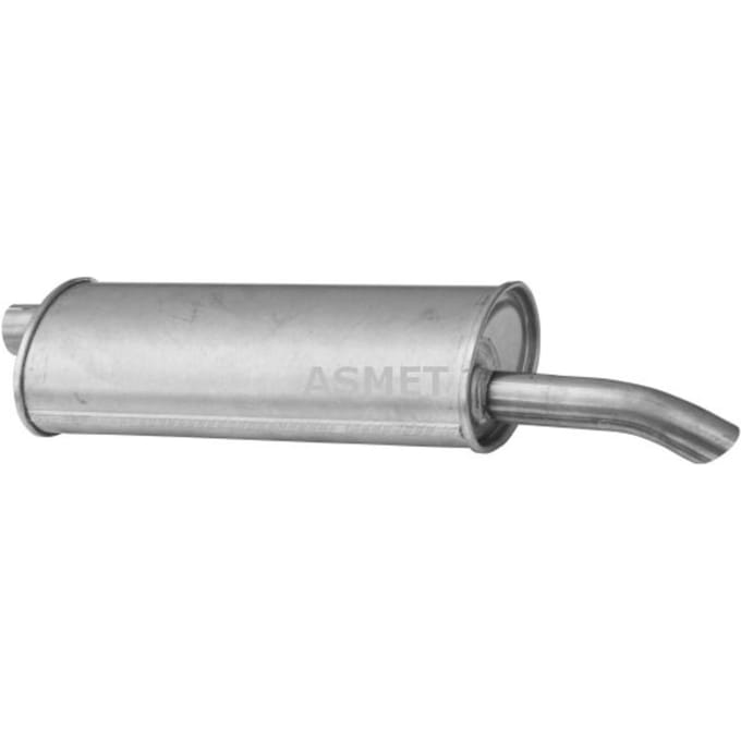 Geluiddemper achter ASMET 05.008
