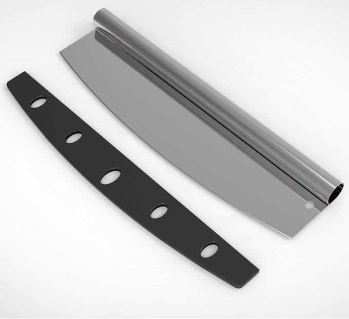 Handige Grote Pizzasnijder met Ergonomisch Ontwerp voor Keukengebruik