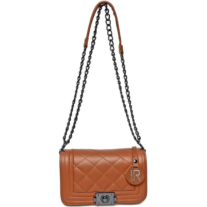 Isabella Rhea Brown Rundleer Tas