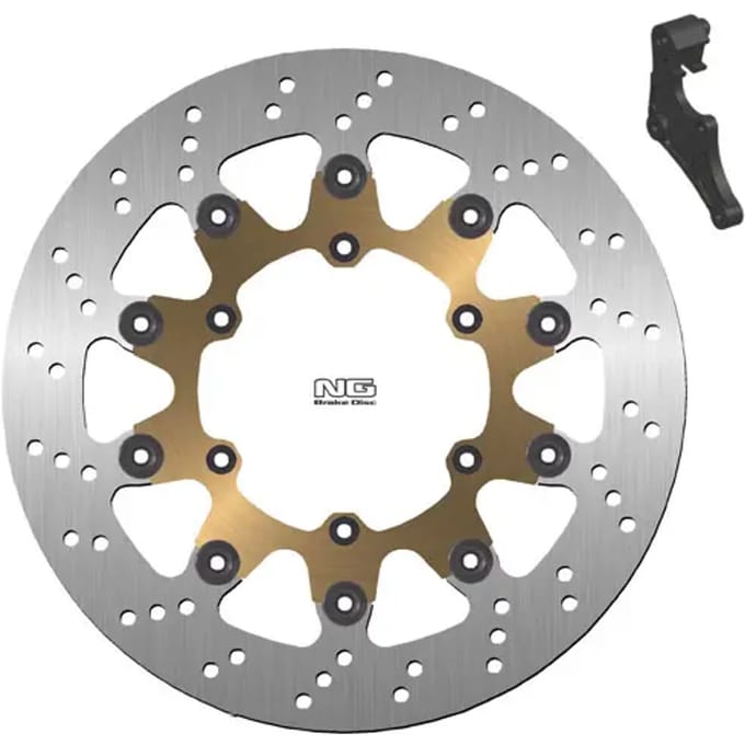 Vlotterende motorremschijfset en steuntje NG Brake Disc 723K30