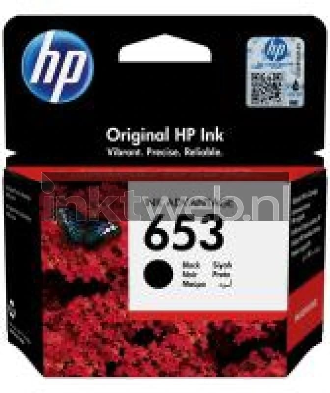 HP 653 zwart (Origineel)