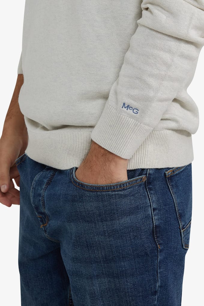McGregor C-neck Sweater Off White Taglia: S | Maglioni a maglia Outlet | Uomo | Bianco