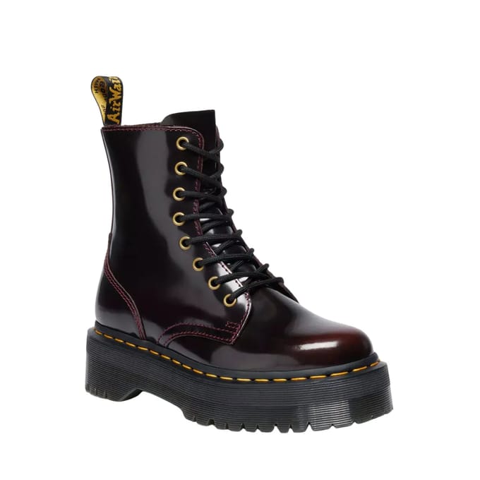Dr. Martens Jadon Cherry Red Arcadia Dames Veterboots - Rood - Maat 38
