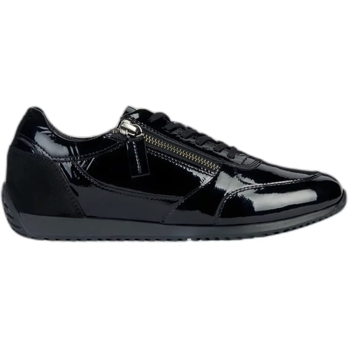 GEOX CALITHE DAMES Sneakers - ZWART - Maat 37