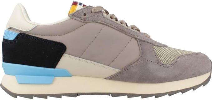 Stab leren sneakers