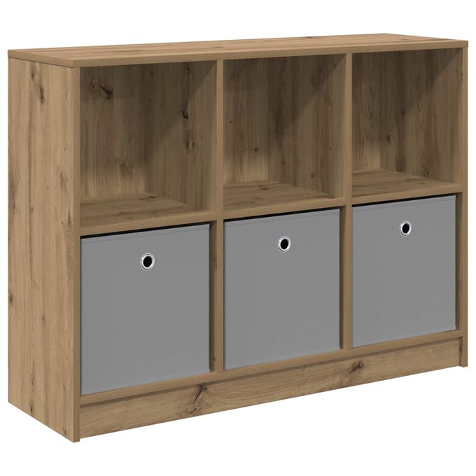 vidaXL - Dressoir - Artisan - Eiken - 102 - x - 32 - x - 73,5 - cm