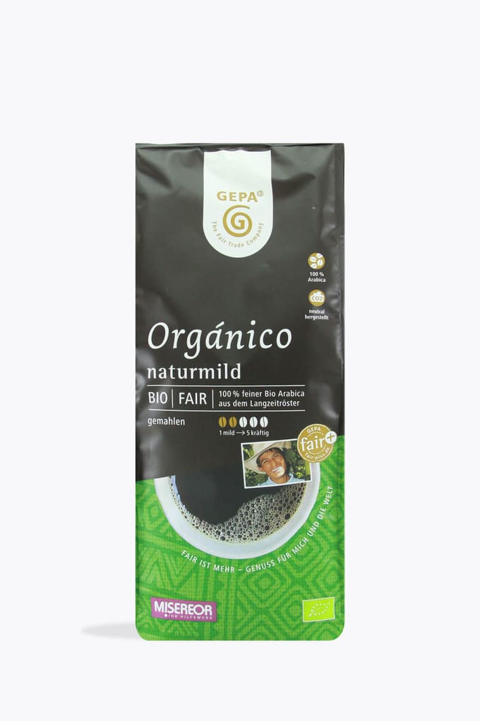 GEPA Bio Café Orgánico 500g gemalen