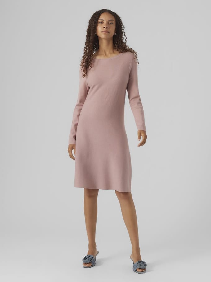 Vero Moda Gebreide jurk VMNANCY Korte jurk
