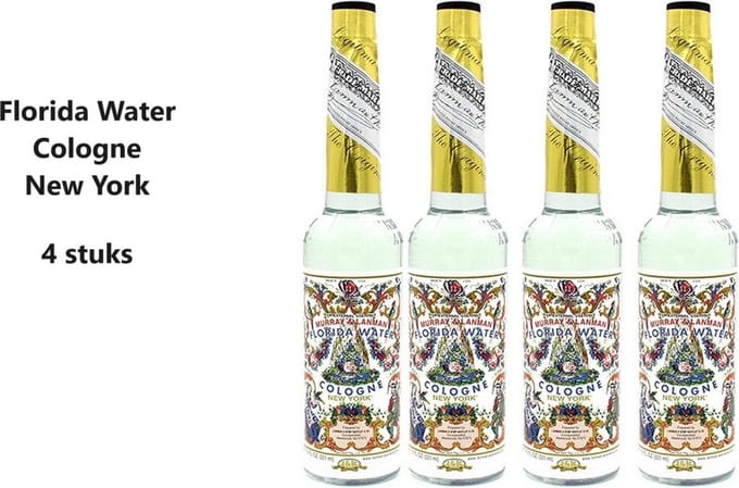 Florida Water - 4 stuks - 221 ml - Cologne New York - Murray & Lanman - Florida Cologne