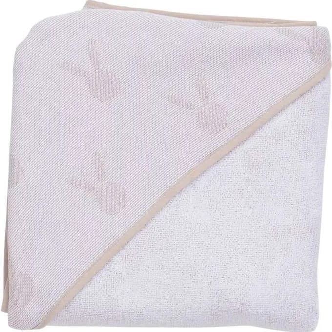 Baby handdoek FreeON by Bubaba Beige Bunnys