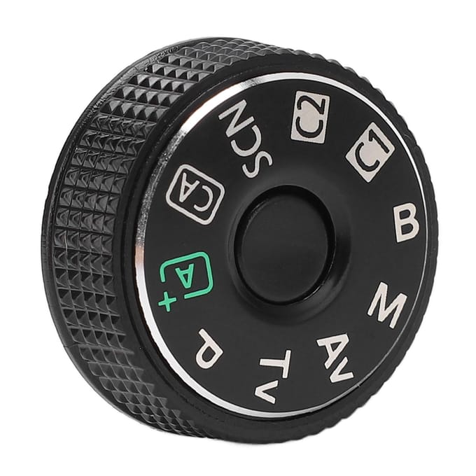 Bovenste Kap Moduswiel Camera Moduswiel Interface Afdekkap Vervangingsonderdeel voor 6D Camera