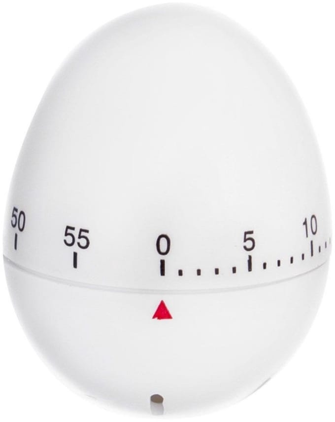 Orion Kitchen - Keukentimer - Mechanisch - In Eier-vorm - Met Geluidssignaal