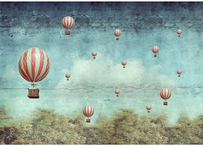 Balloons - Mint by Michelle decoupage papier - A1