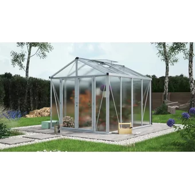 Vitavia Tuinkas Zeus Comfort 8100 - Polycarbonaat 10mm - Aluminium - 258x316x250cm
