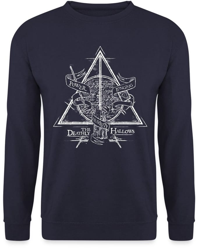 Harry Potter Deathly Hallows Sweater Heren