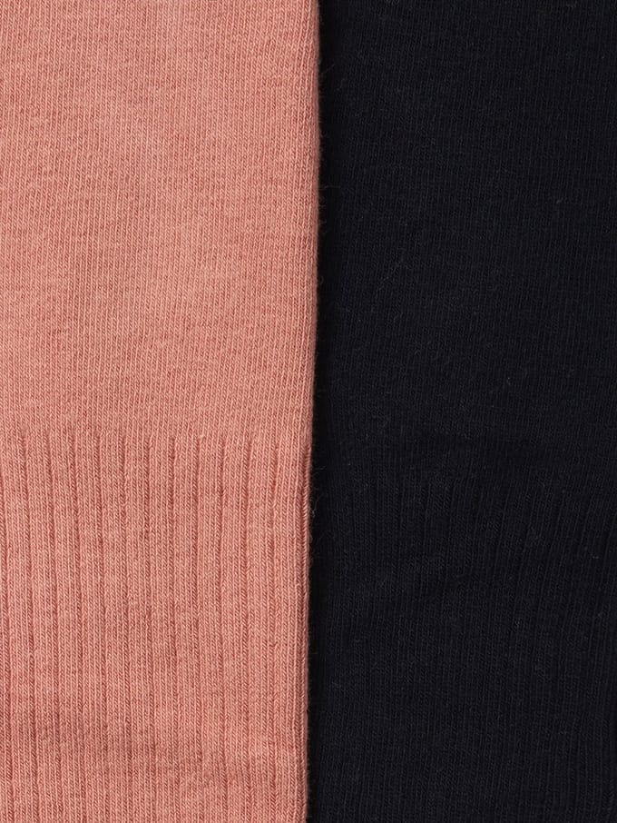 Vertbaudet Set met 2 paar maillots in geribd tricot voor baby