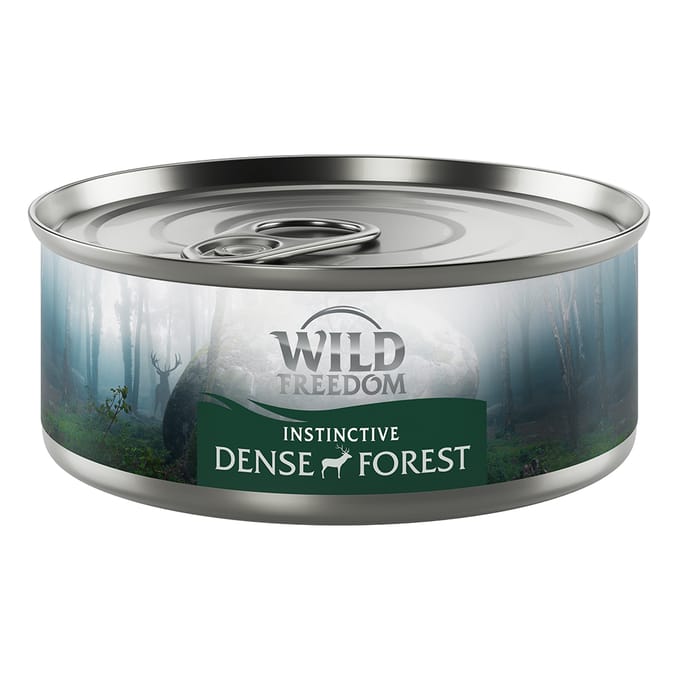 6x70g Adult Dense Forest Hert Wild Freedom Kattenvoer