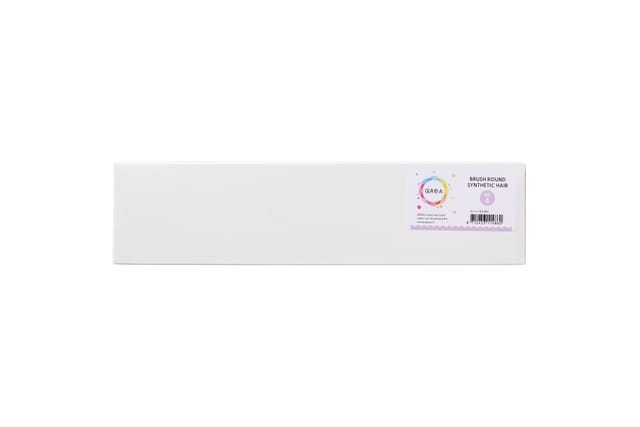 Penseel Qrea synthetisch haar nr 6 breedte 3,9mm