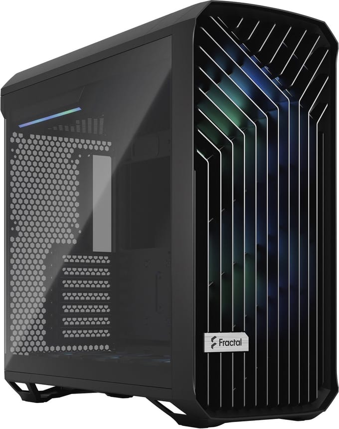Fractal Design Torrent RGB - Black TG Light Tint - Case - Miditower - Zwart