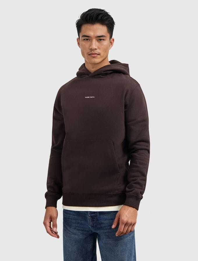 Pure Path Wasteland Studios Hoodie Dark Brown (25030317 - 96)