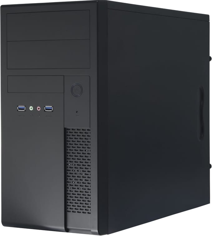 Chieftec XT-01B-350GPB computerbehuizing Mini Tower Zwart 350 W