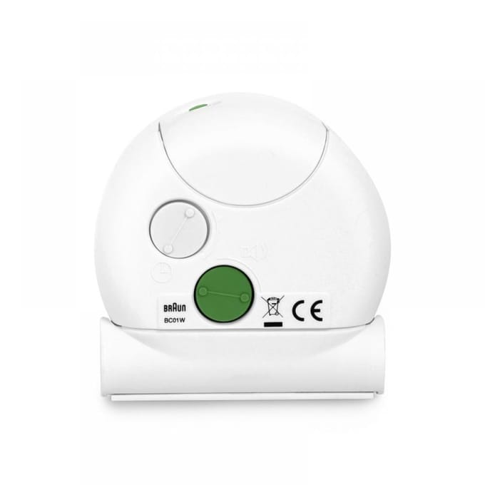 Braun BC01W - Wekker - Analoog - Wit