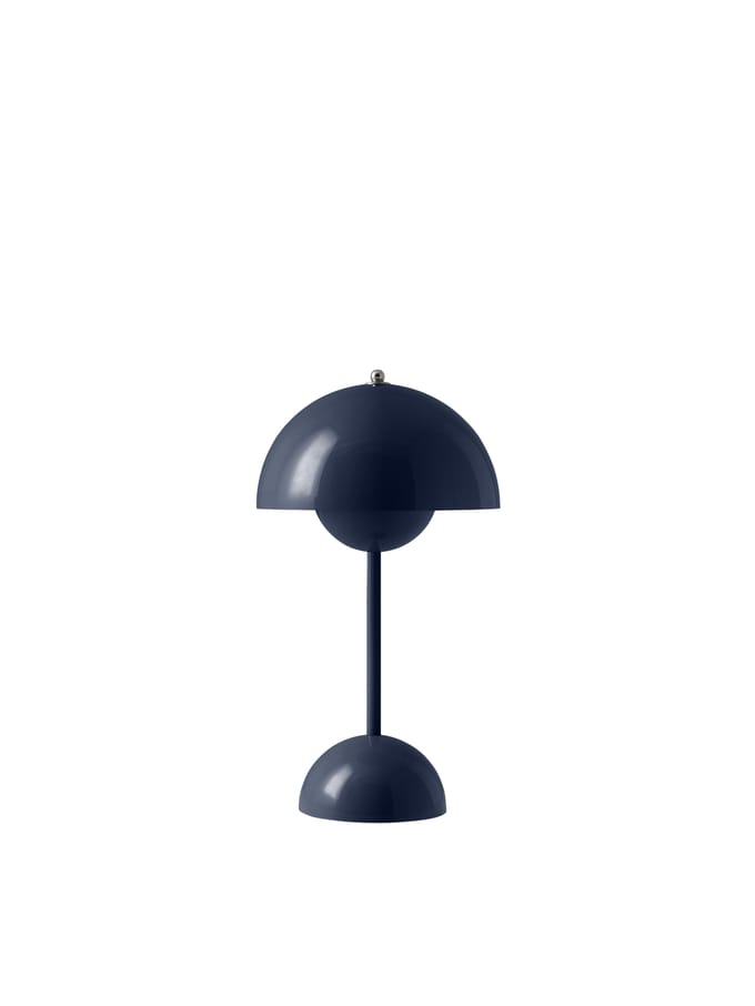 &Tradition Oplaadbare tafellamp Flowerpot VP9 - &traditionSteelBlue