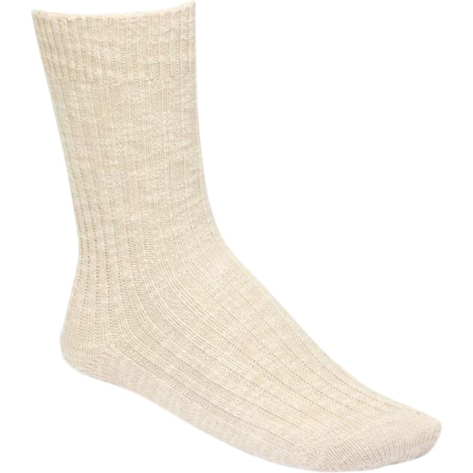 Birkenstock Cotton Slub Sokken Beige 1008033
