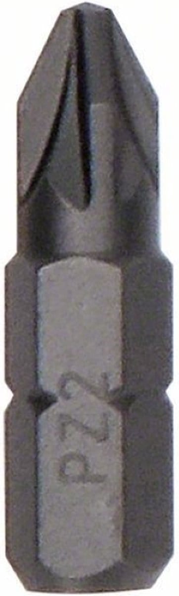 Bosch schroefbit - Pozidriv 2 - PZ2 - Lengte 25 mm - Hoge torsieweerstand - 25 stuks